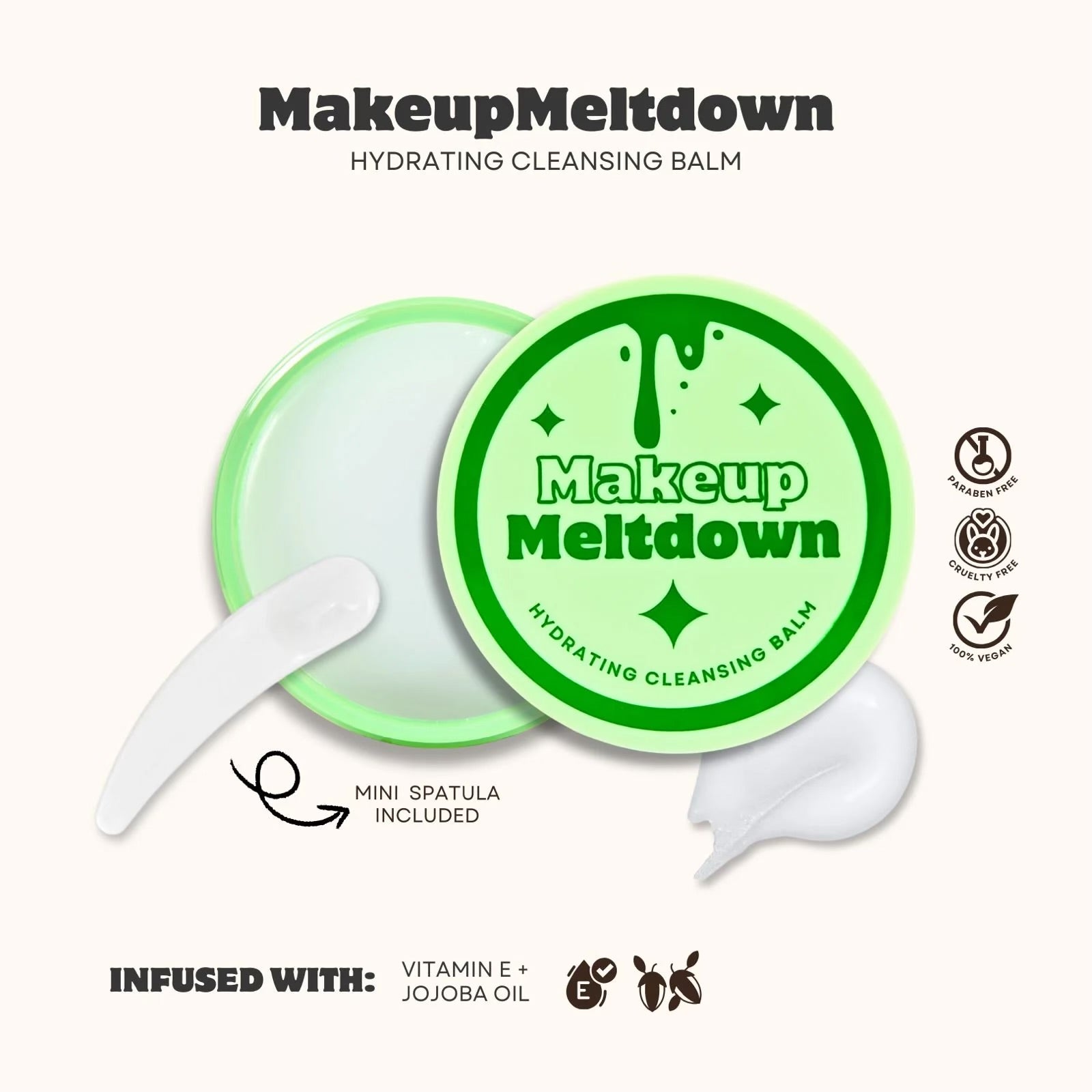 Hydrating cleansing bomb MAKE UP MELTDOWN REMOVER