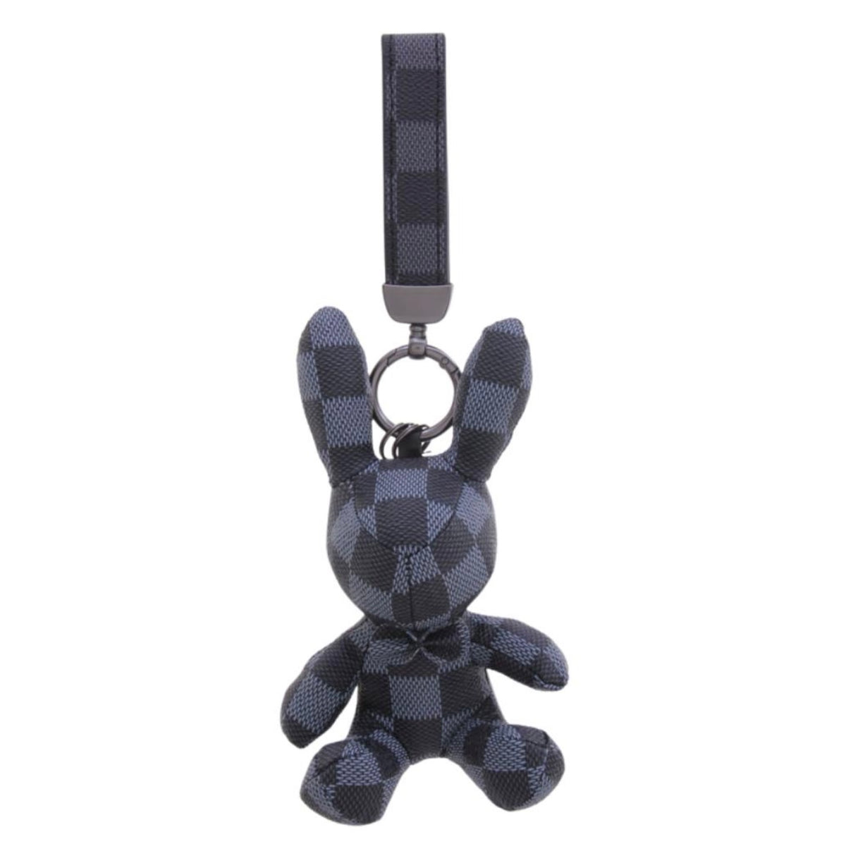 Bunny Wrist Key Chain Black