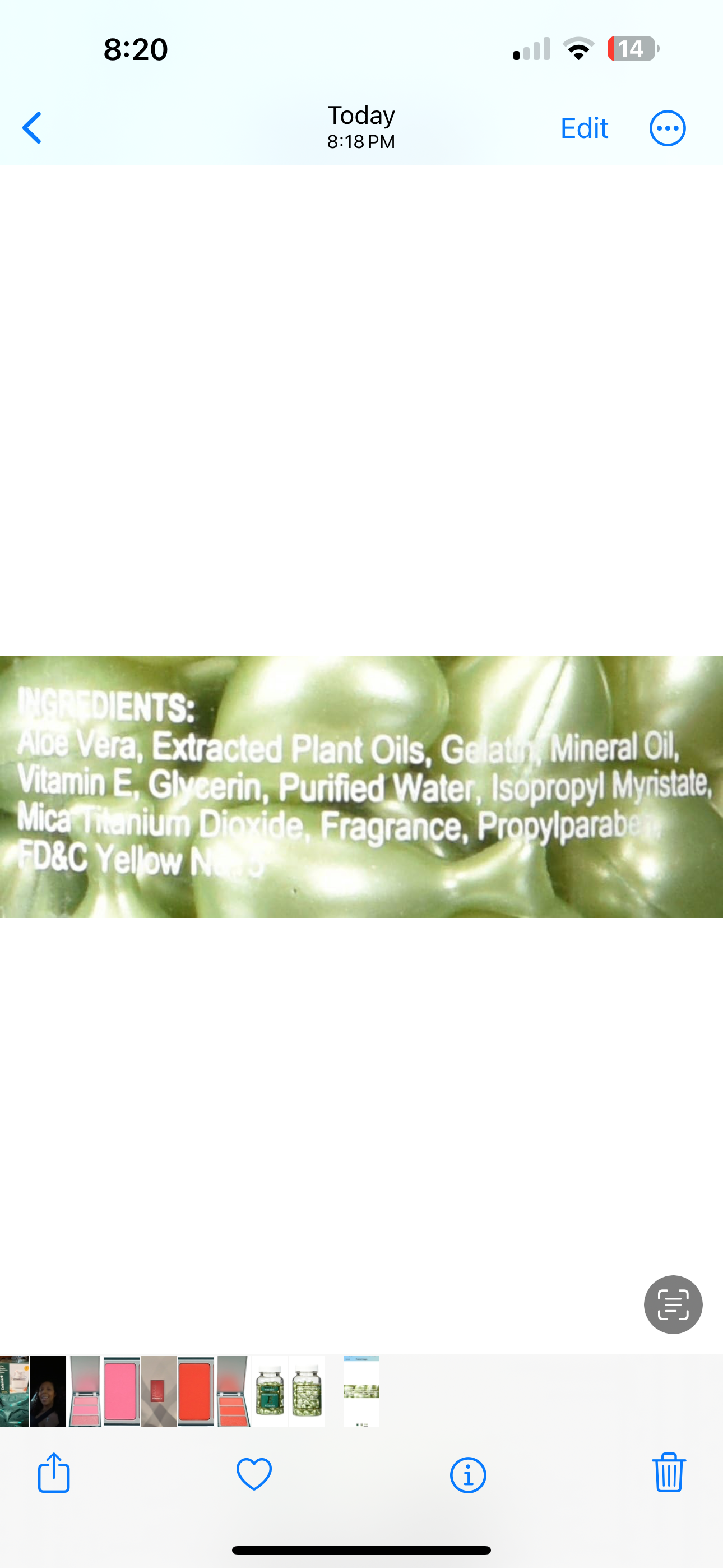 Aloe Vera & Vitamin E Skin Oil