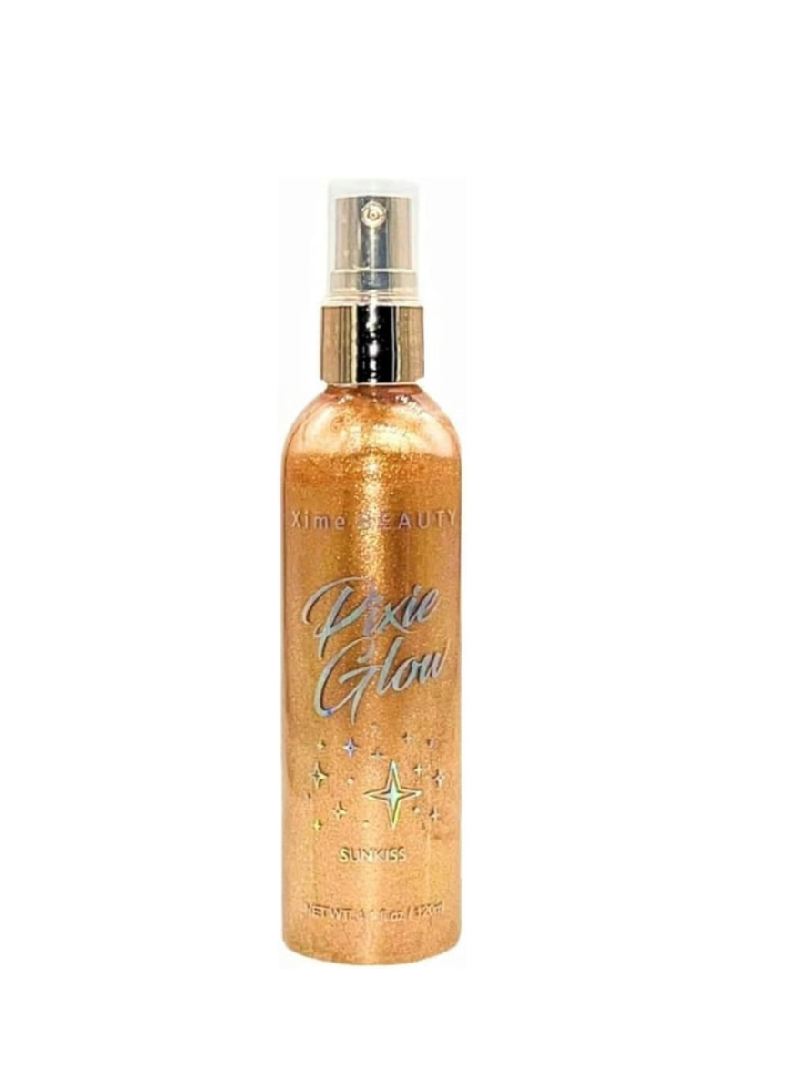 Pixie Glow Shimmer Liquid Glitter Highlight Spray -(Sunkiss)