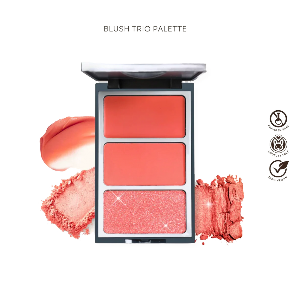 PEACH CREAM + POWDER BLUSH TRIO