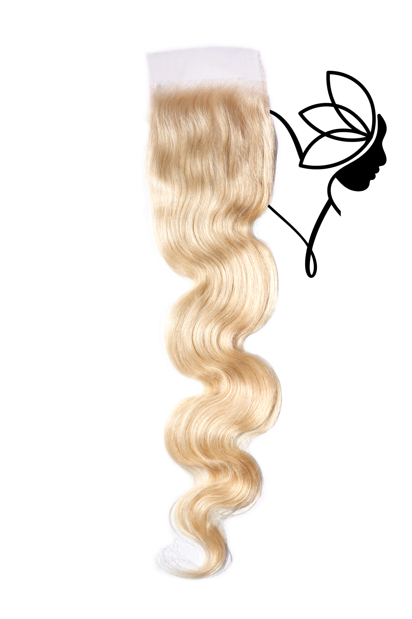 5x5 HD Blonde Closure Body Wave