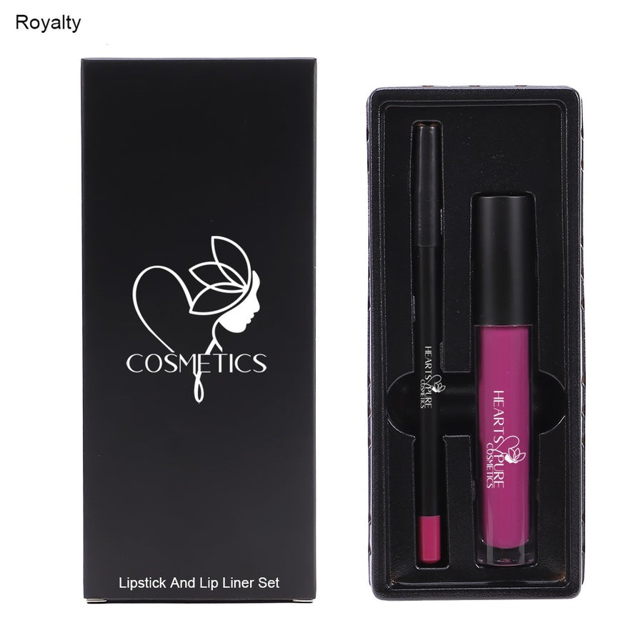 Royalty Matte Lipliner & Liquid Lipstick