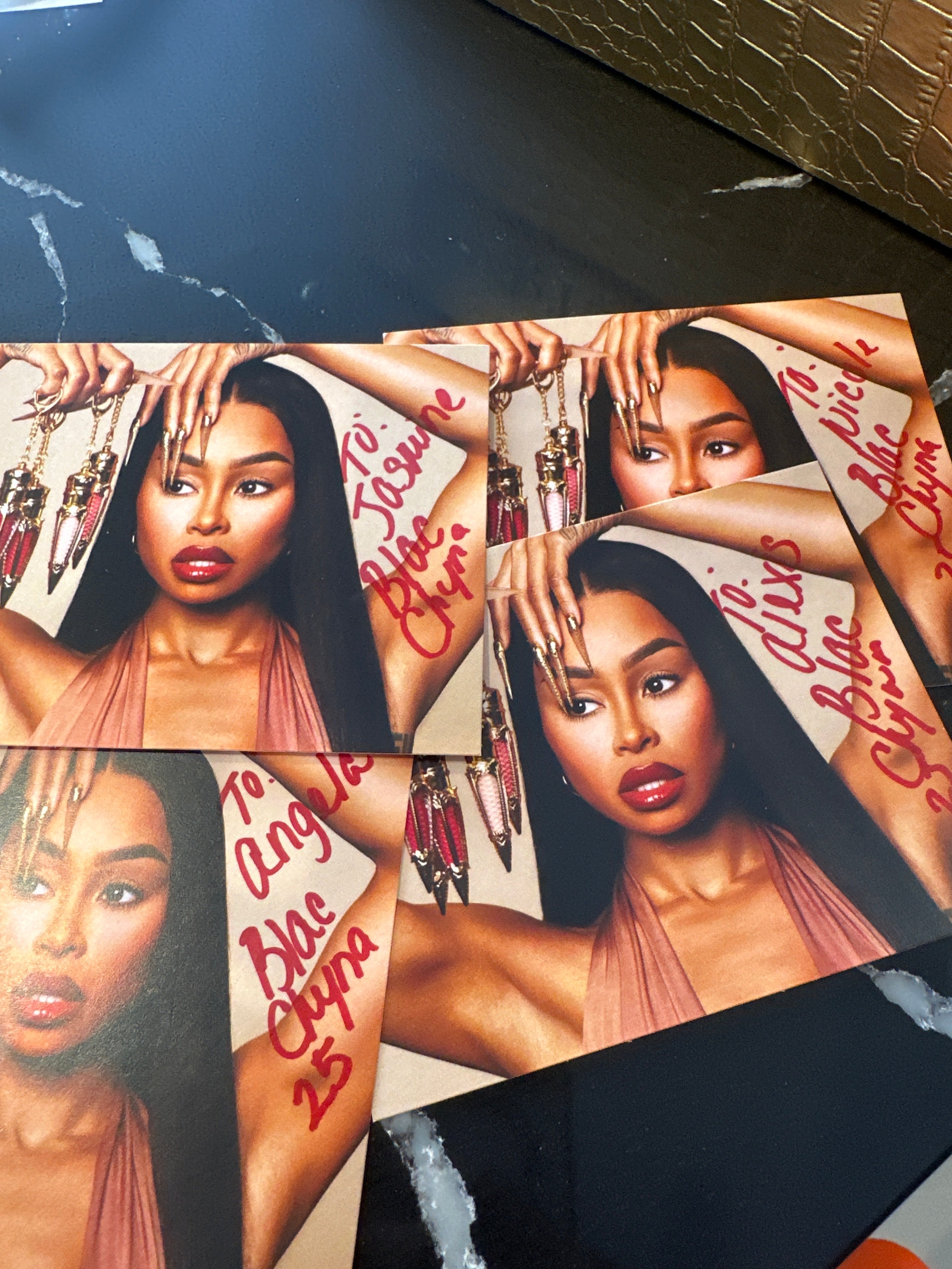 Autograph from Blac Chyna