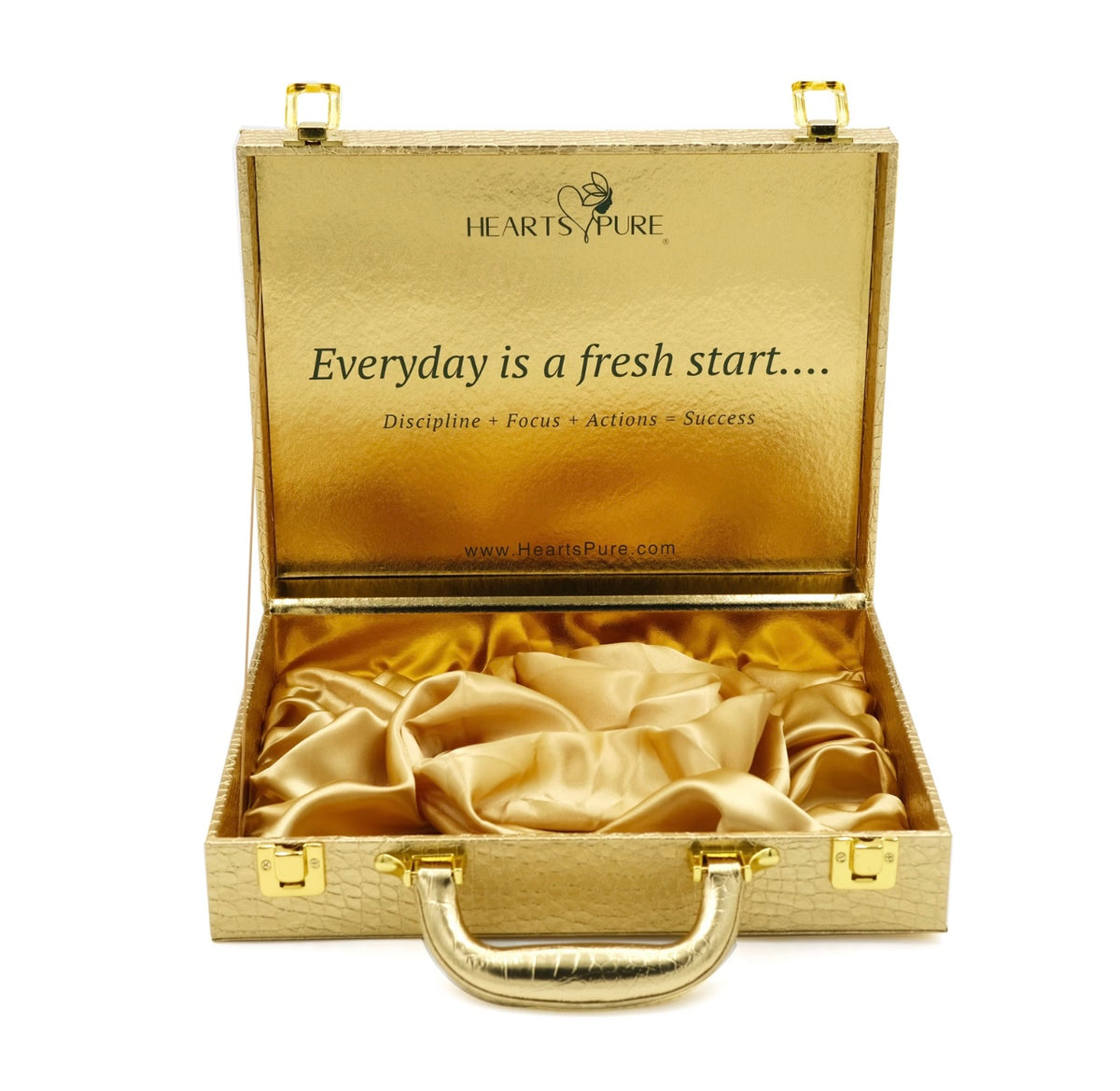 Gold Traveling Case