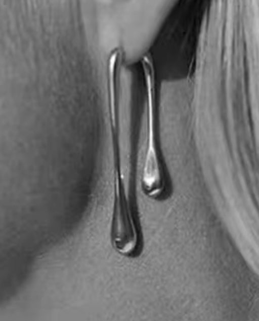 Drip Earrings GOLD OR SILVER