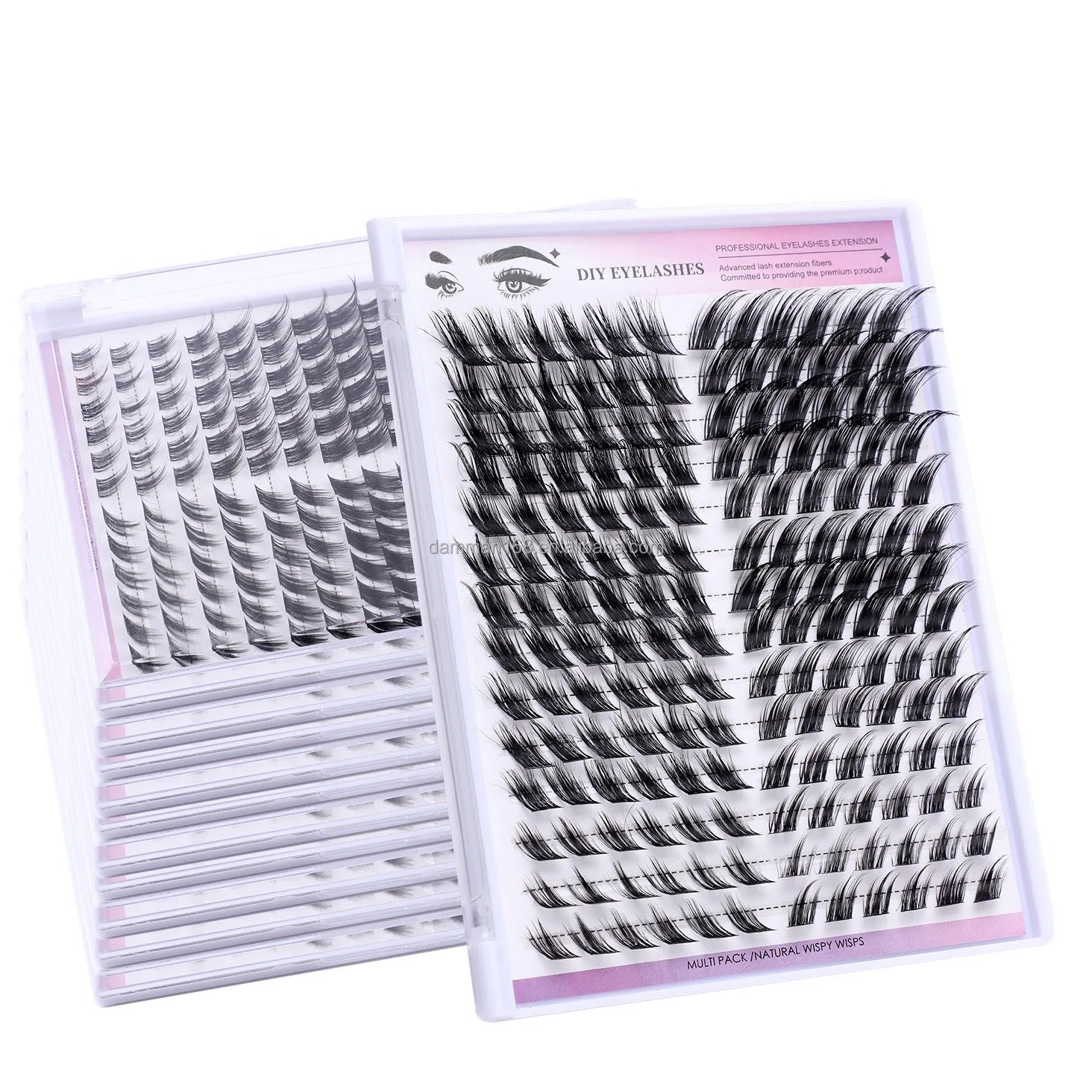 Eyelash DIY Cluster Lashes Cat Eye Lashes DIY Segmented Kit