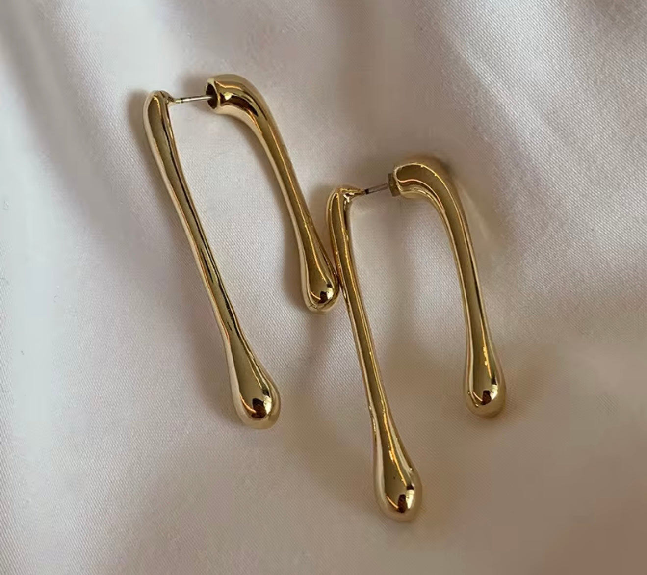 Drip Earrings GOLD OR SILVER