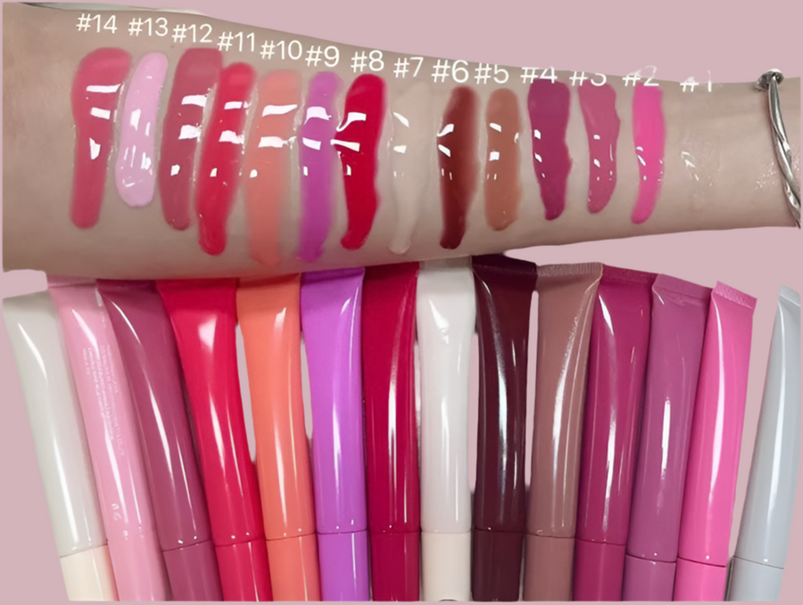13 Color Collection Peptide Sheer Lip Tint Gloss (5) not included