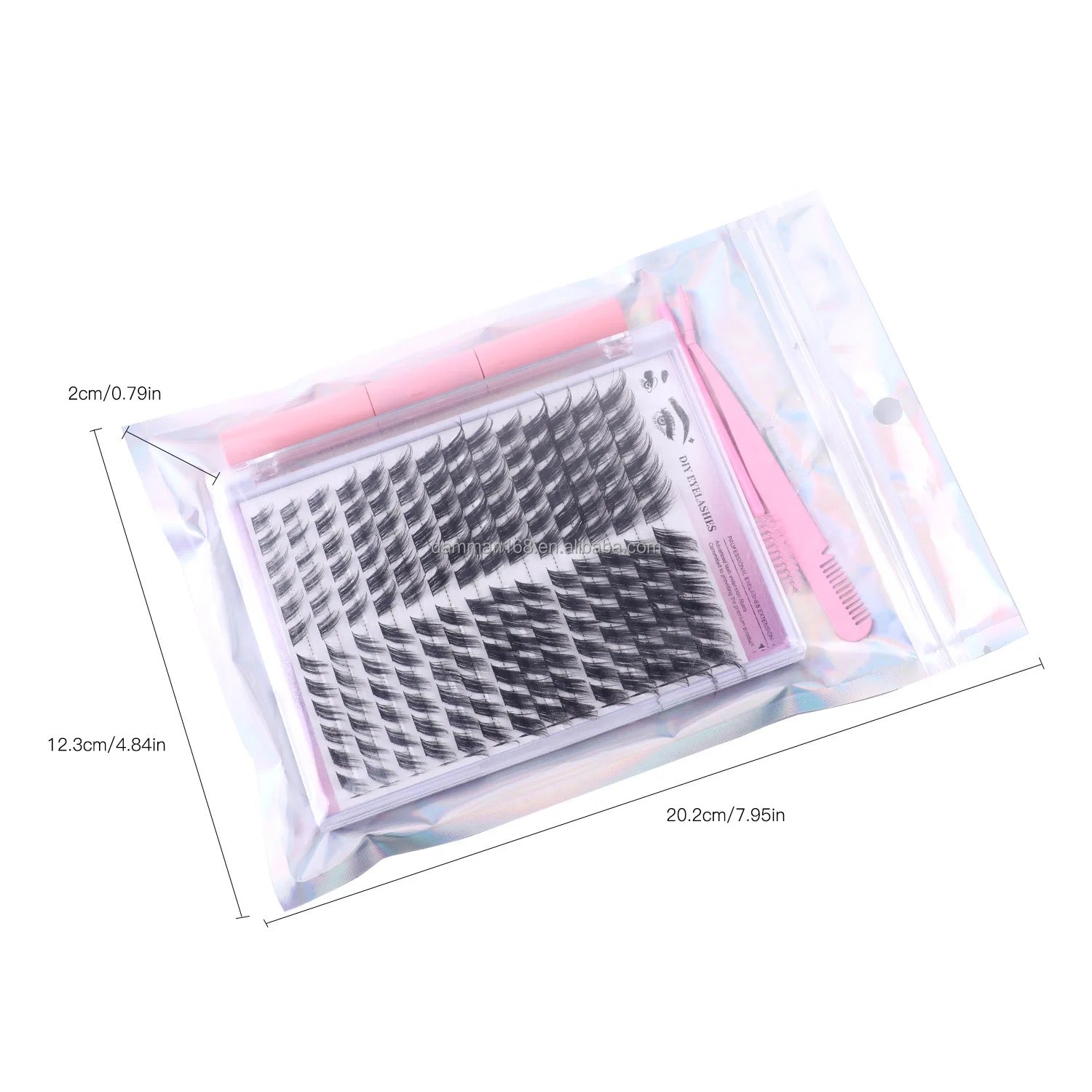 Eyelash DIY Cluster Lashes Cat Eye Lashes DIY Segmented Kit