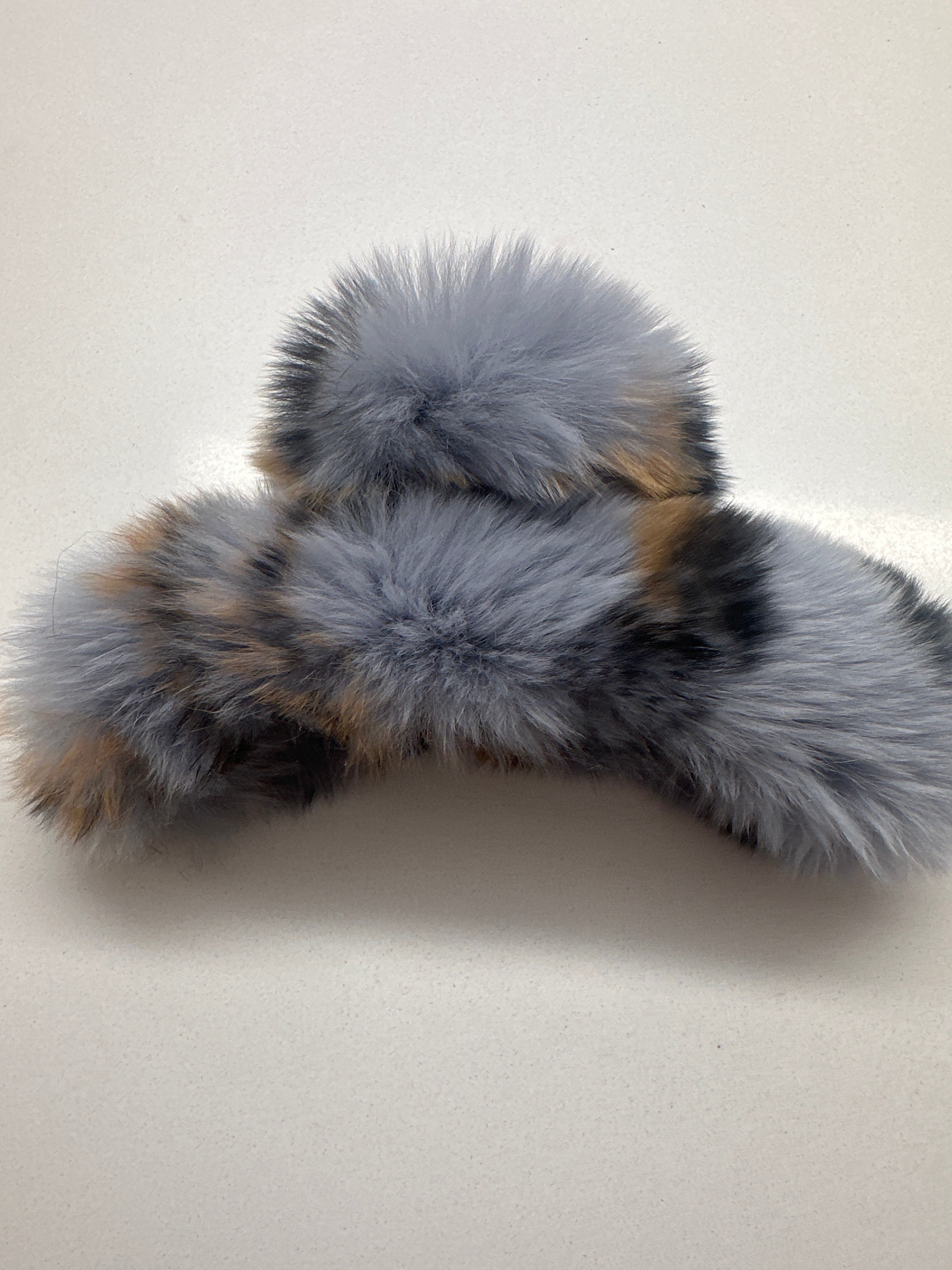 Fur clips 3 colors