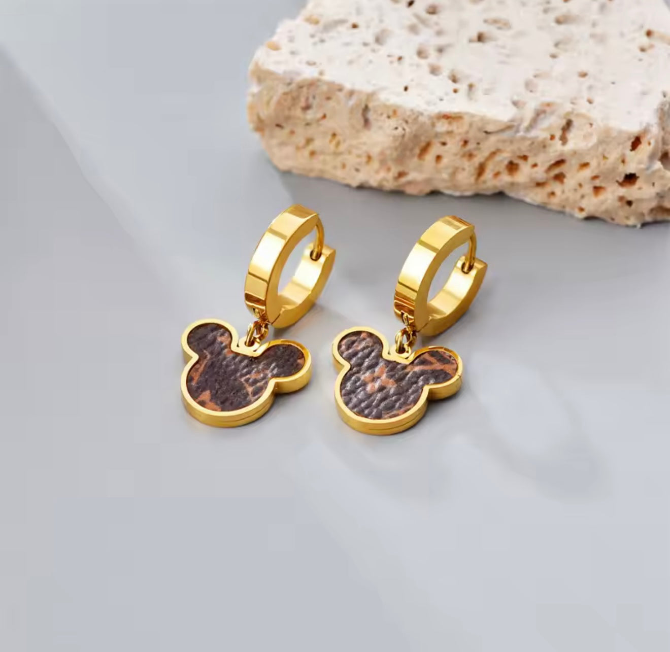 Mickey 3 Piece Set Necklace, Bracelet, Earrings