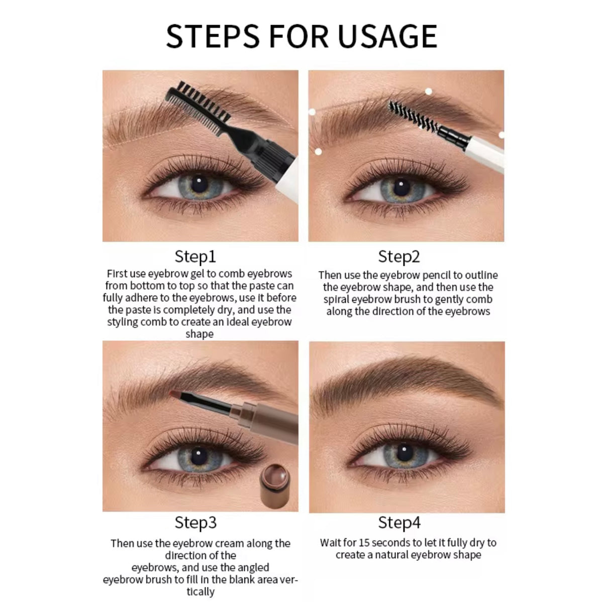 3 in 1 Eyebrow Kit