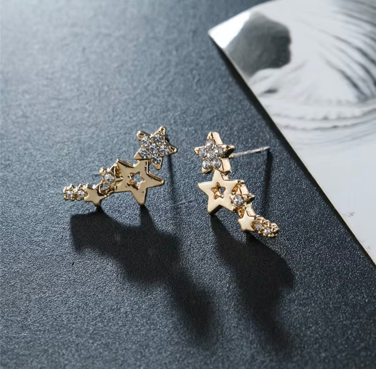 Silver | Gold Star Earring Studs