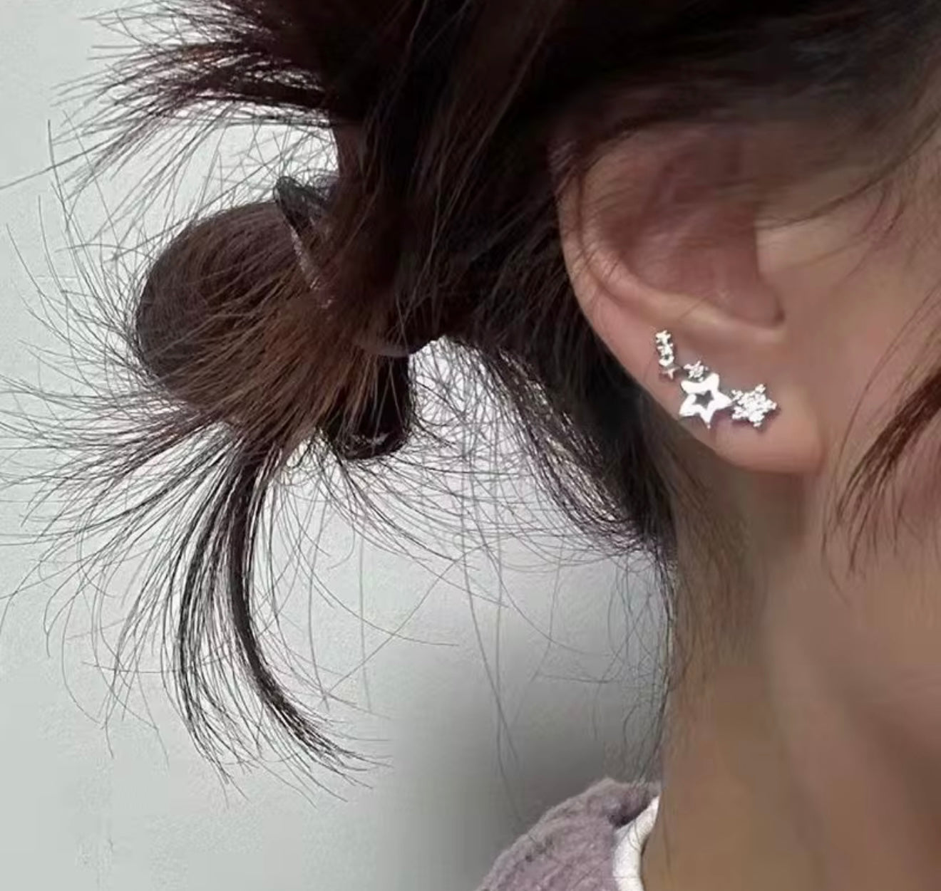 Silver | Gold Star Earring Studs