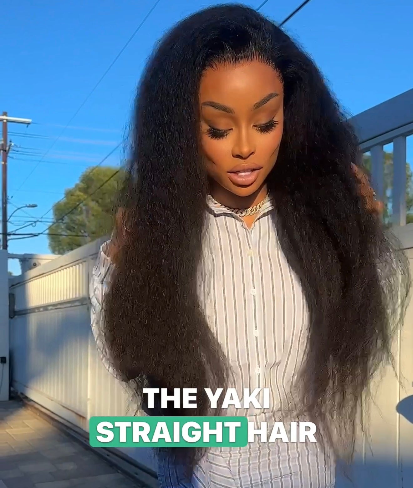 13x6 Yaki Straight Natural color