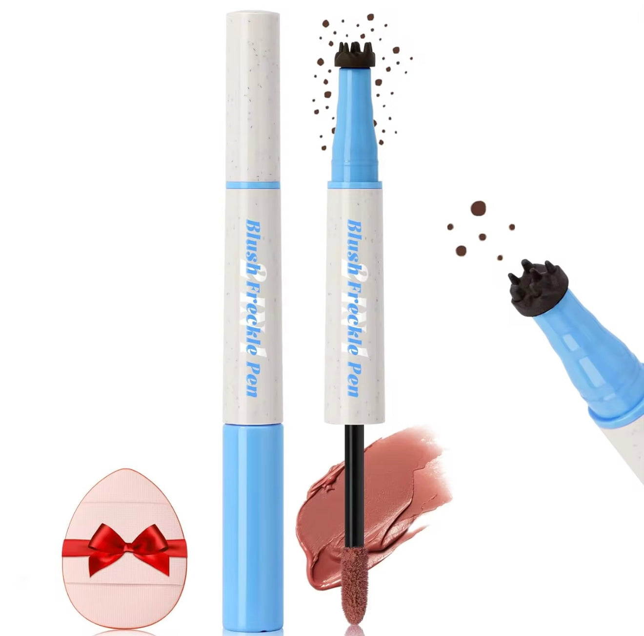2 in 1 Waterproof Freckles & Blush Pen
Stamp (2 Colors)