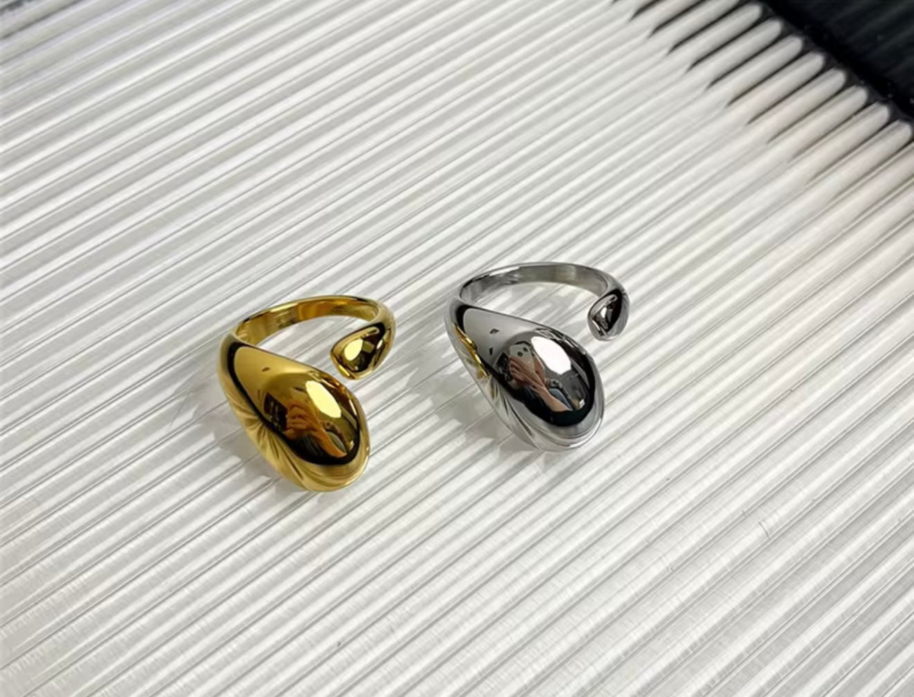 Gold or Silver Ring Adjustable