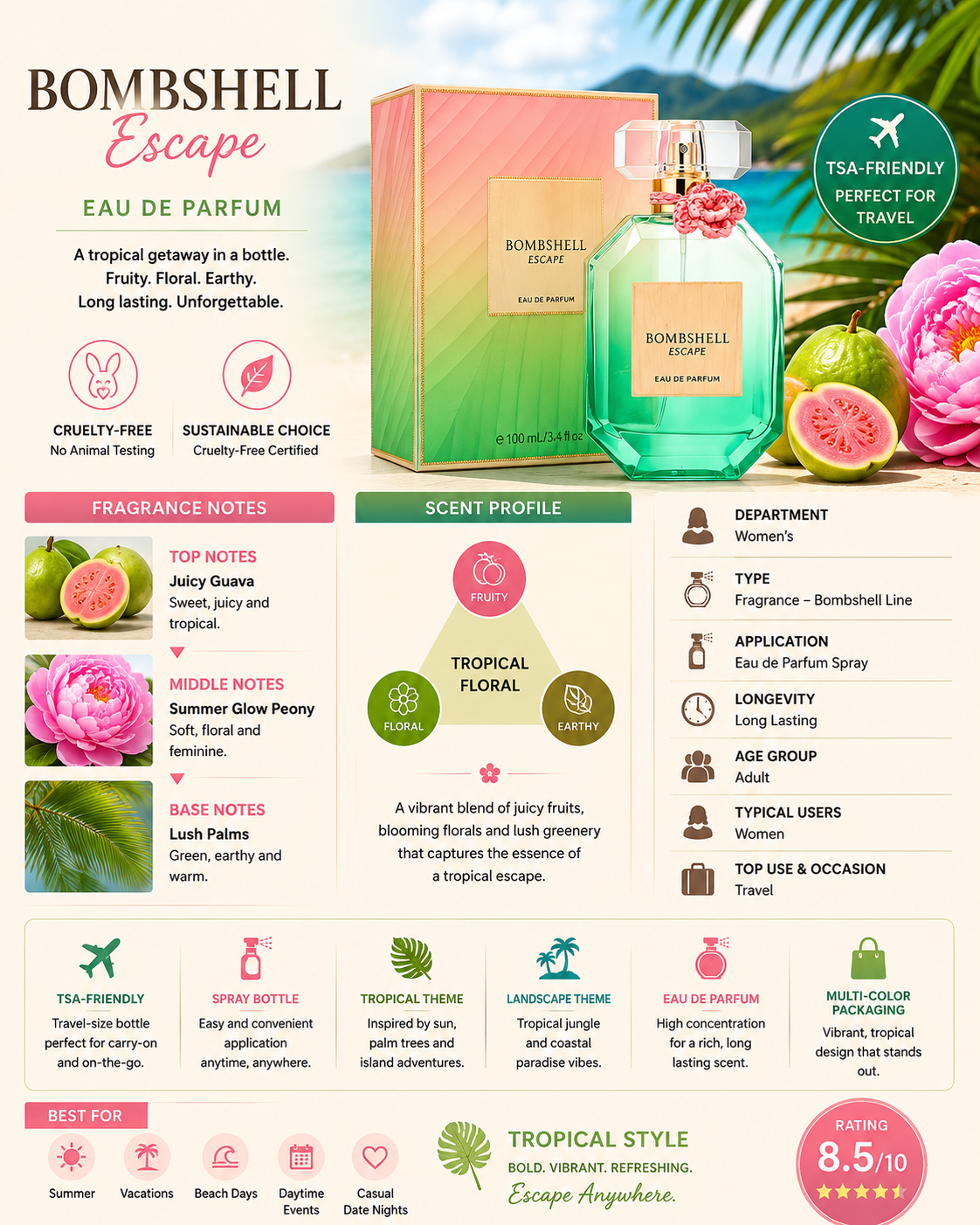Blooming Escape Perfume ￼