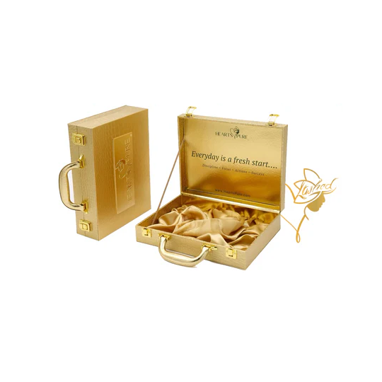 Gold Traveling Case